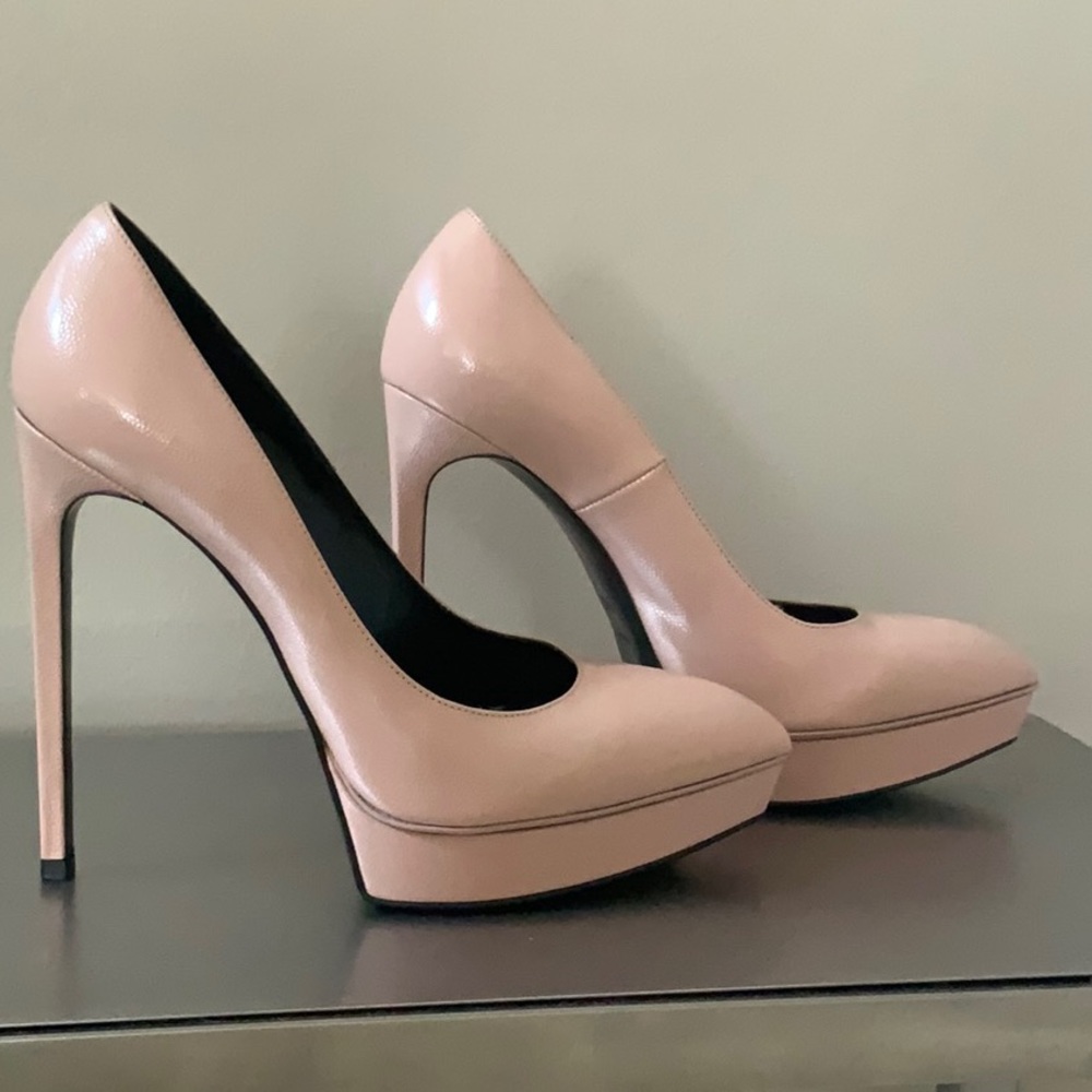 SAINT LAURENT NUDE PUMPS - Picture 2 of 4